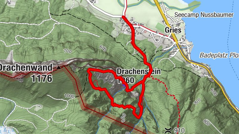 Drachenwand Klettersteig, C