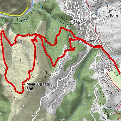Circuit VTT FFC n°28 : Le tour du Mont Arpasse