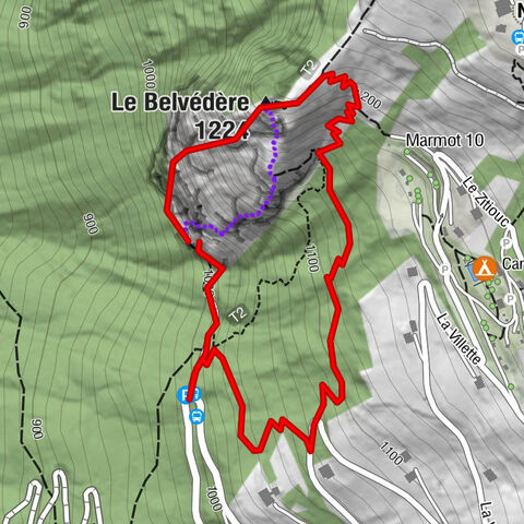 Via ferrata Belvédère