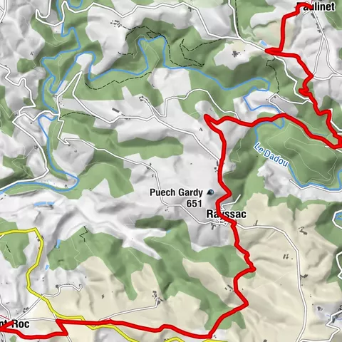 Tour du Tarn à cheval : Paulinet / Mont-Roc