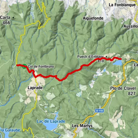 Tour du Tarn à cheval : Les Montagnès / Escoussens