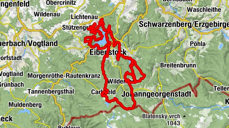 100 km - Boucle du marathon des trois barrages d'Eibenstock