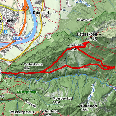 Kaisertal Rund-Wanderung