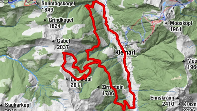 Boucle Kleinarler (SW45 incluant variante et trails)