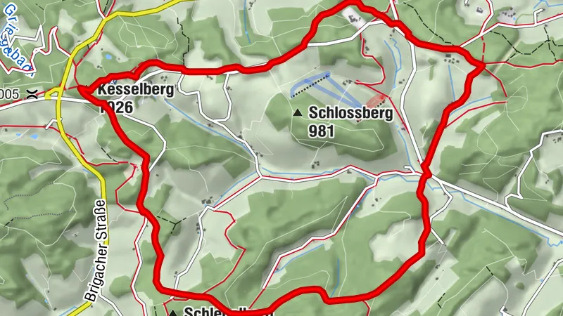 Rundwanderung - Große Runde über den Kesselberg