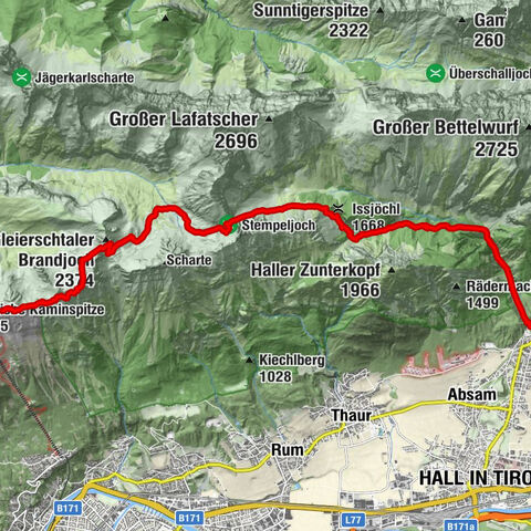 Le chemin Goethe au Tyrol