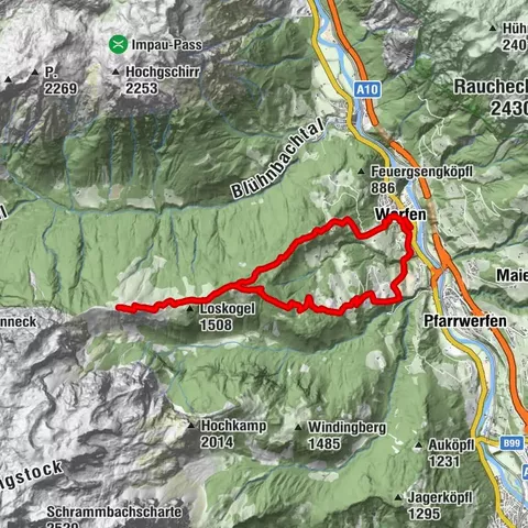 Vers l'Ostpreussenhütte