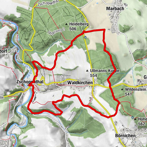Circuit de randonnée Waldkirchen
